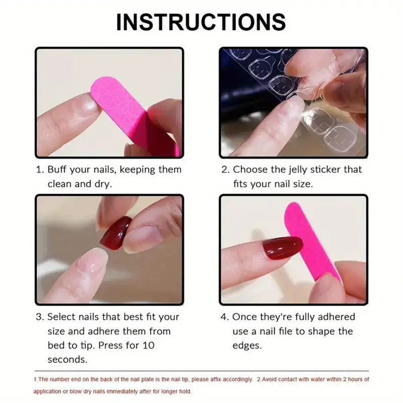 L103 T3 press on nails