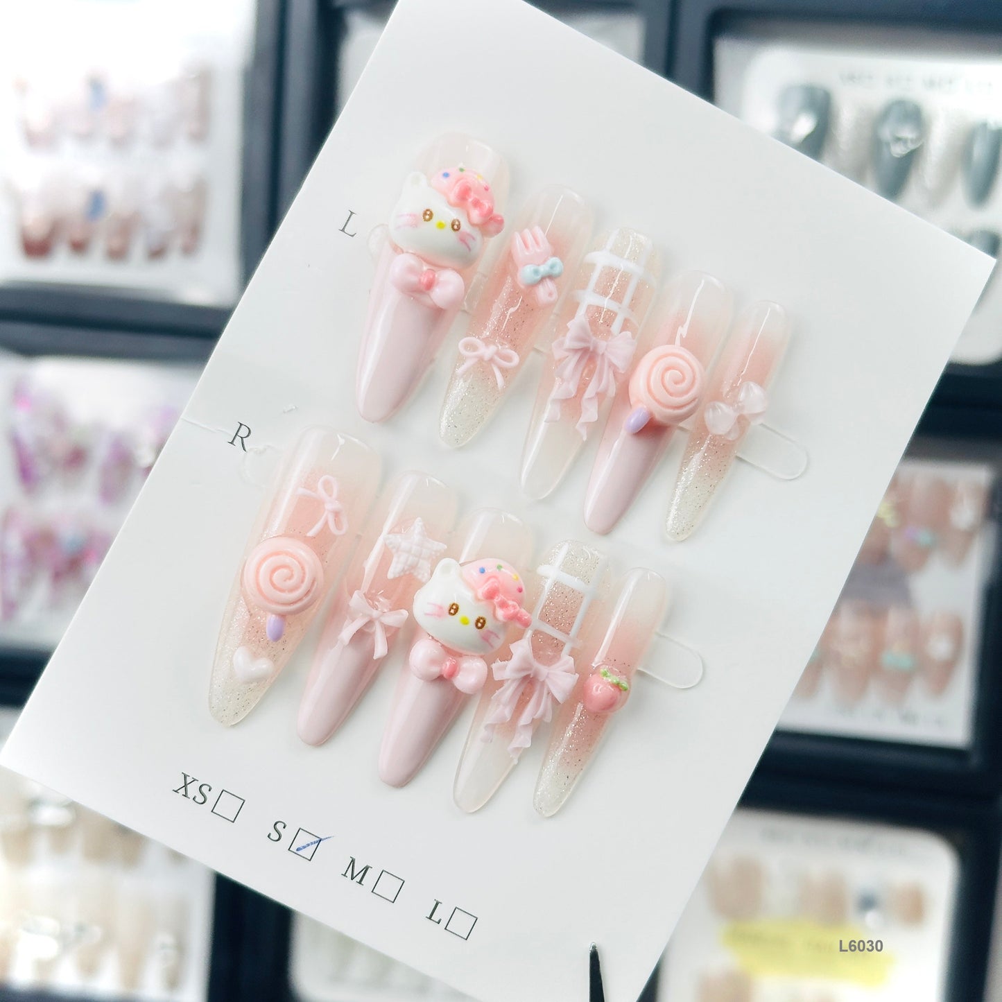 L6030 press on nails