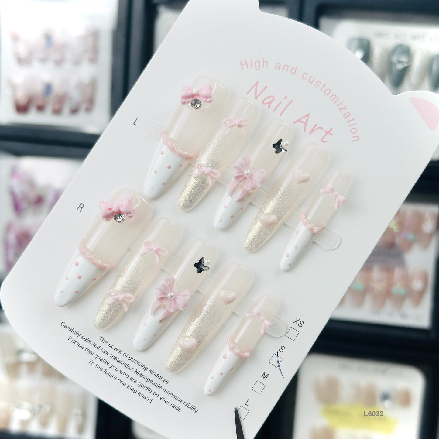 L6032 press on nails