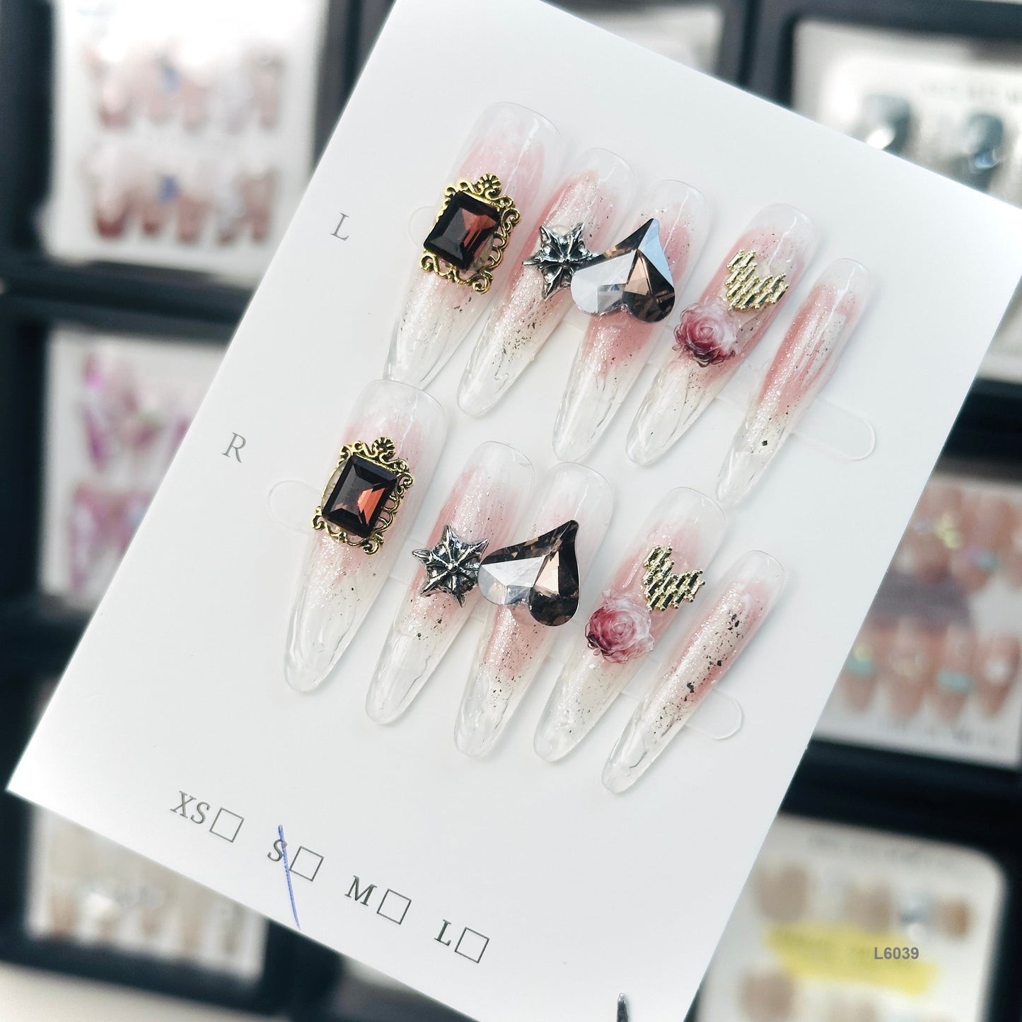 L6039 press on nails