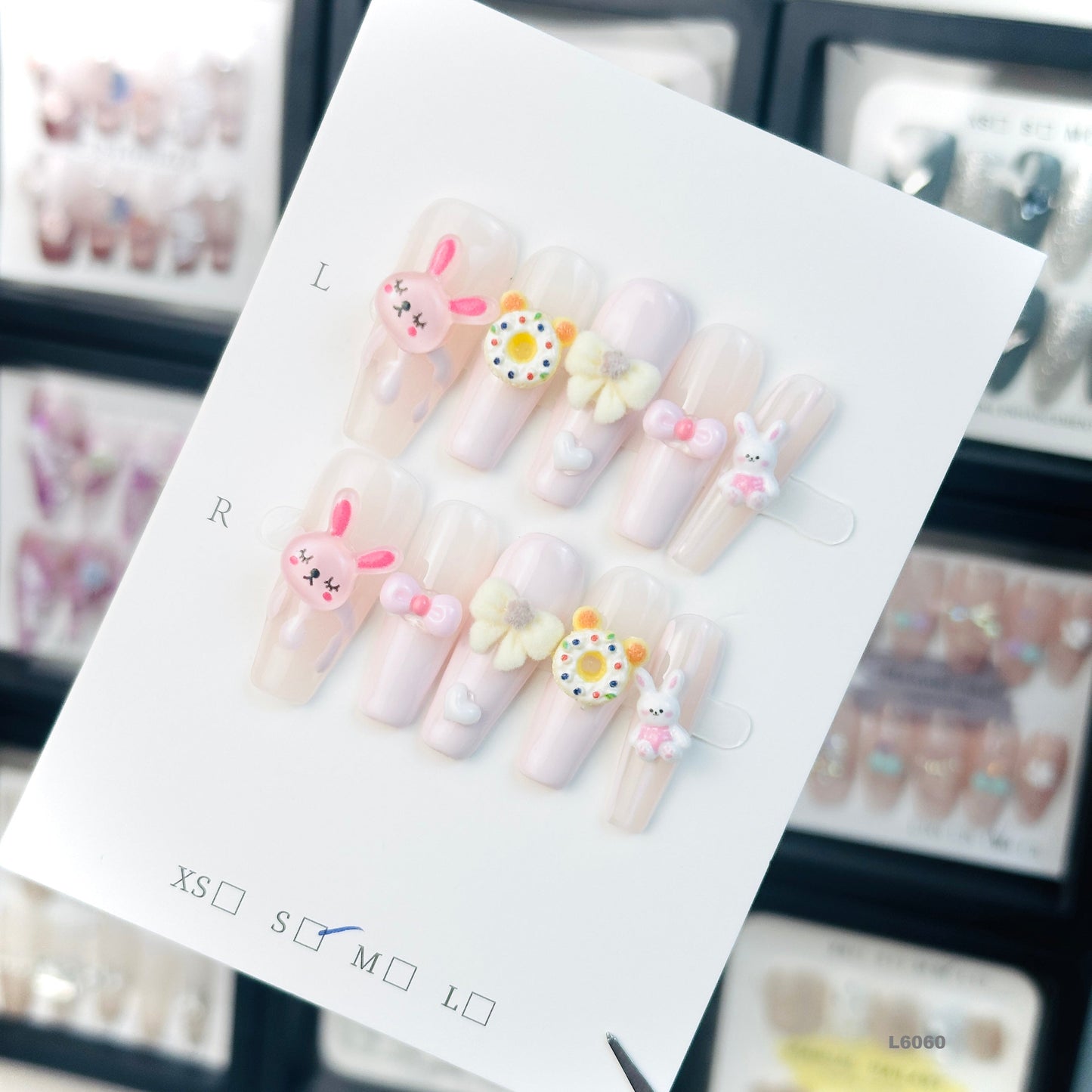 L6060 press on nails