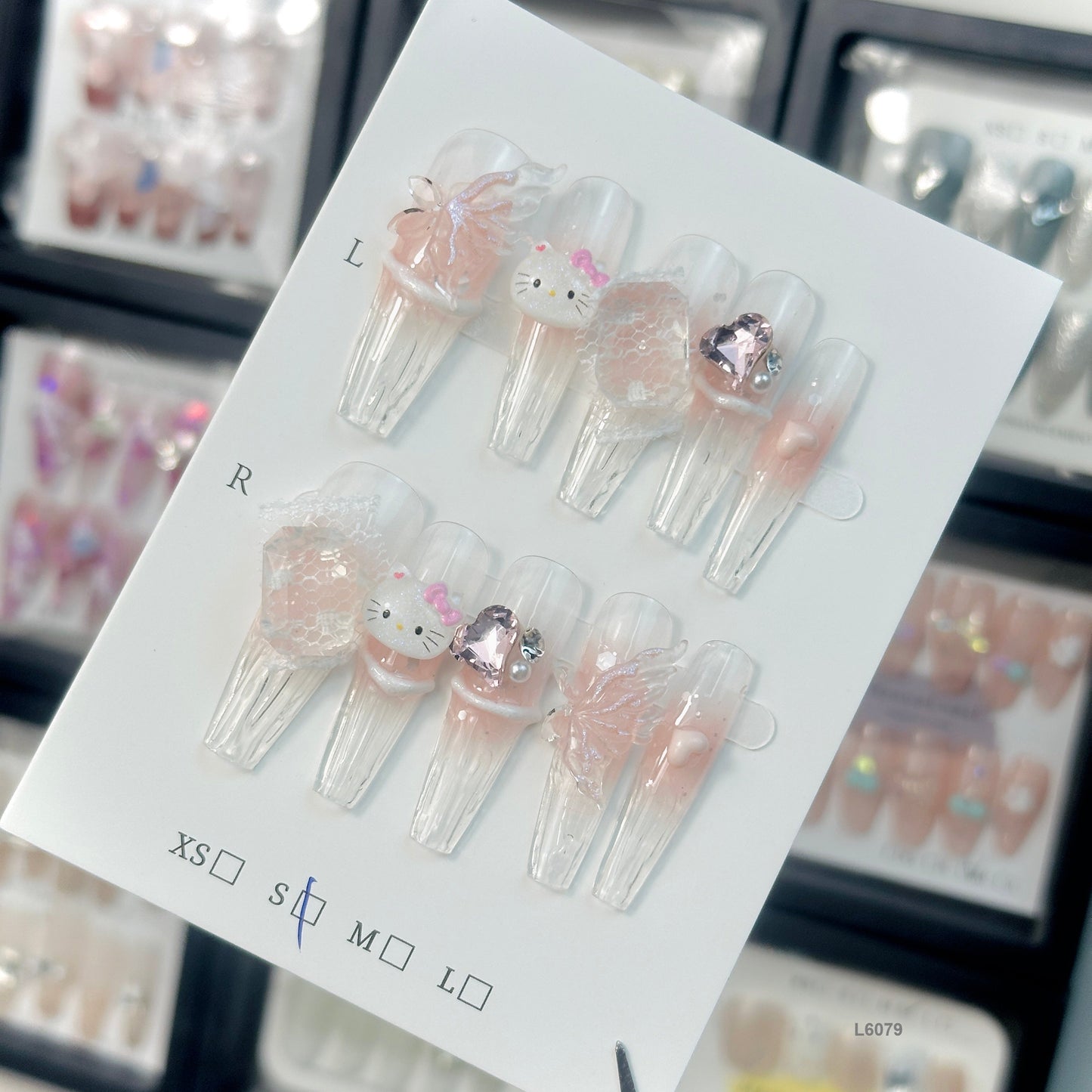 L6079 press on nails
