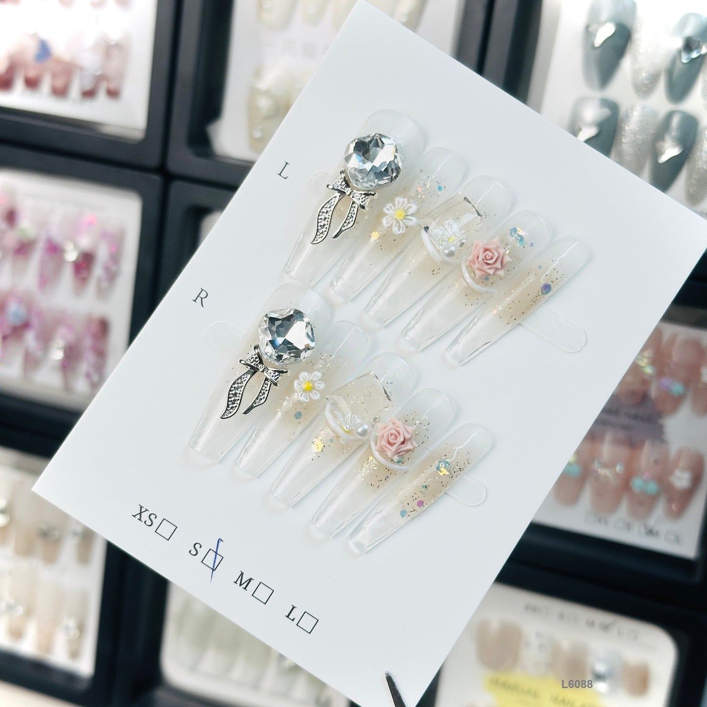 L6088 press on nails