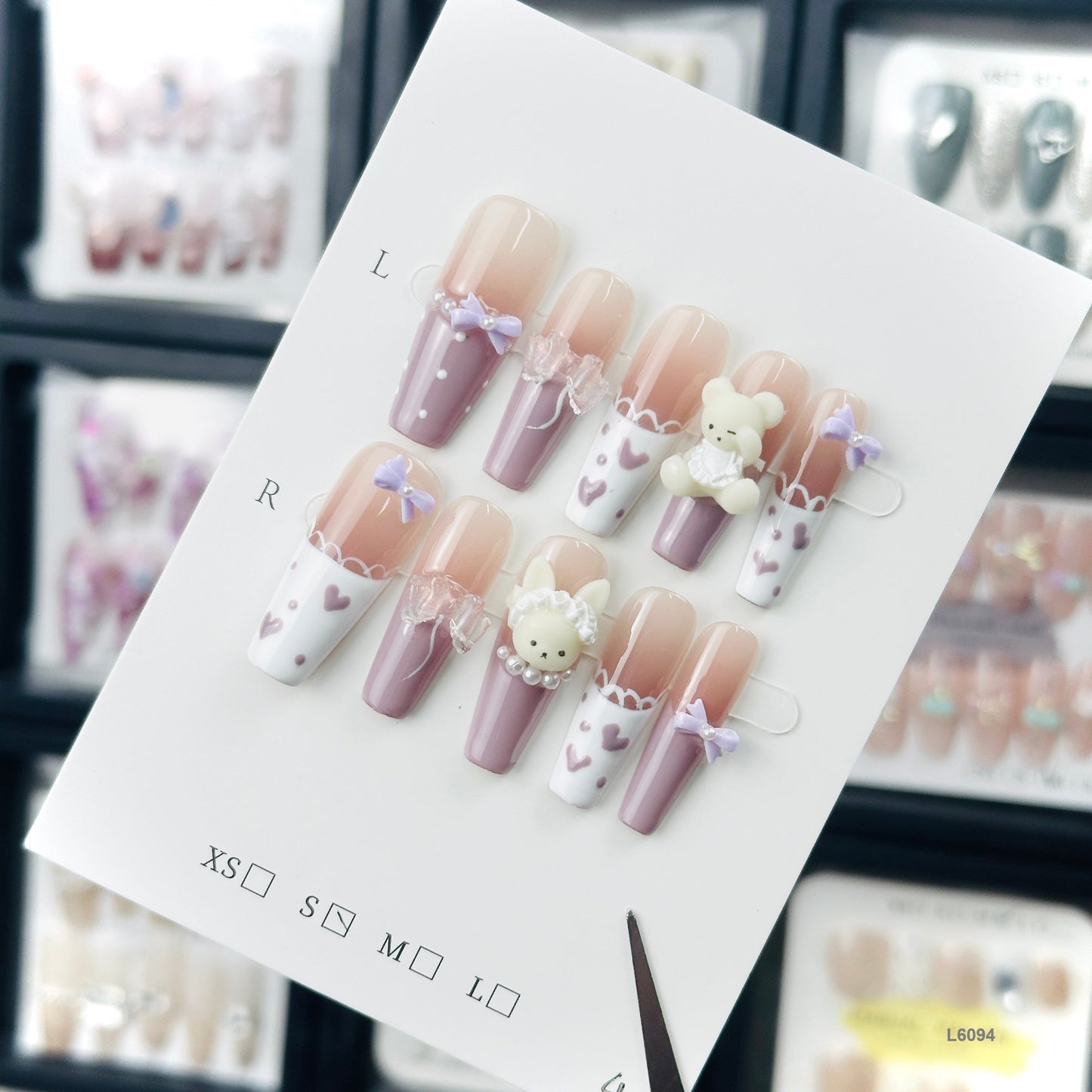 L6094 press on nails