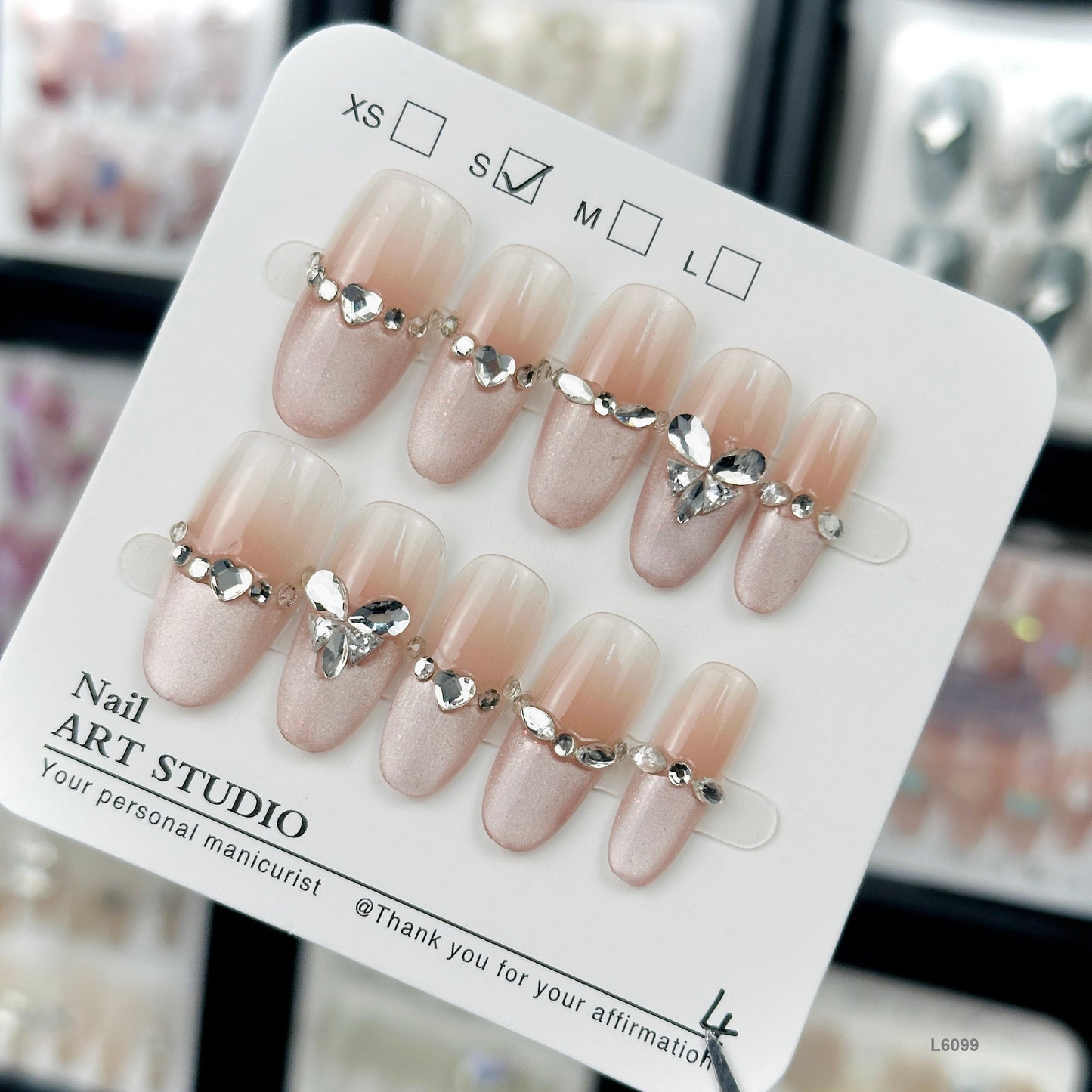 L6099 press on nails