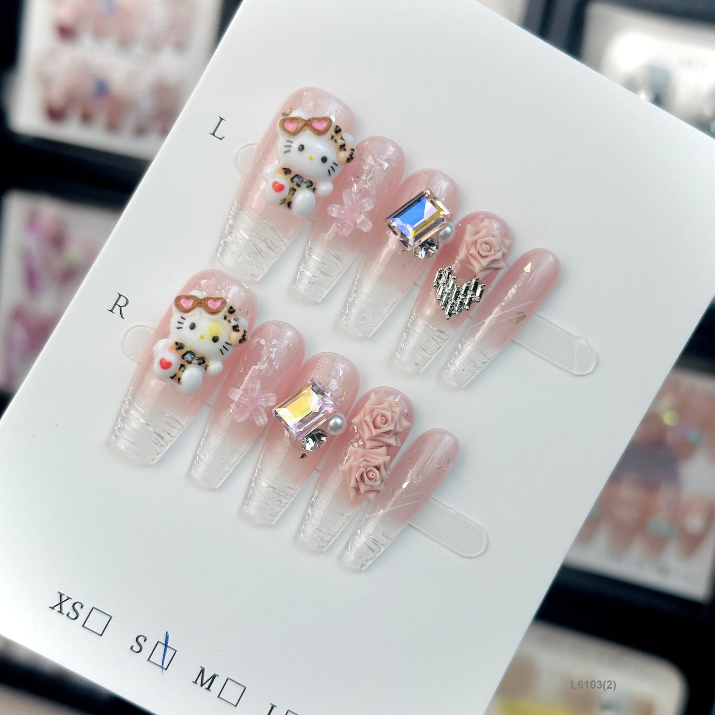 L6103-2 press on nails