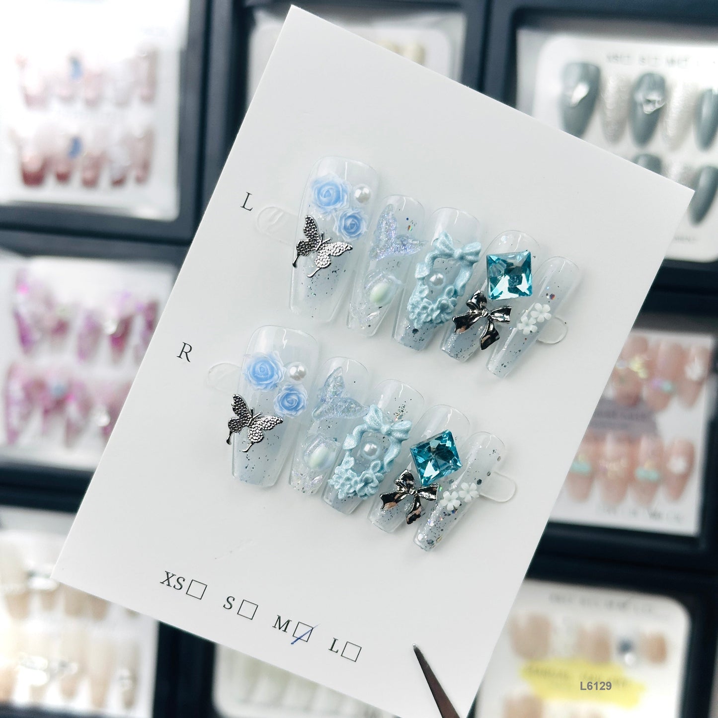 L6129 press on nails