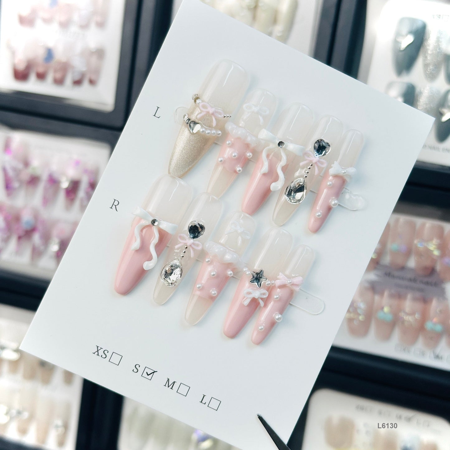L6130 press on nails
