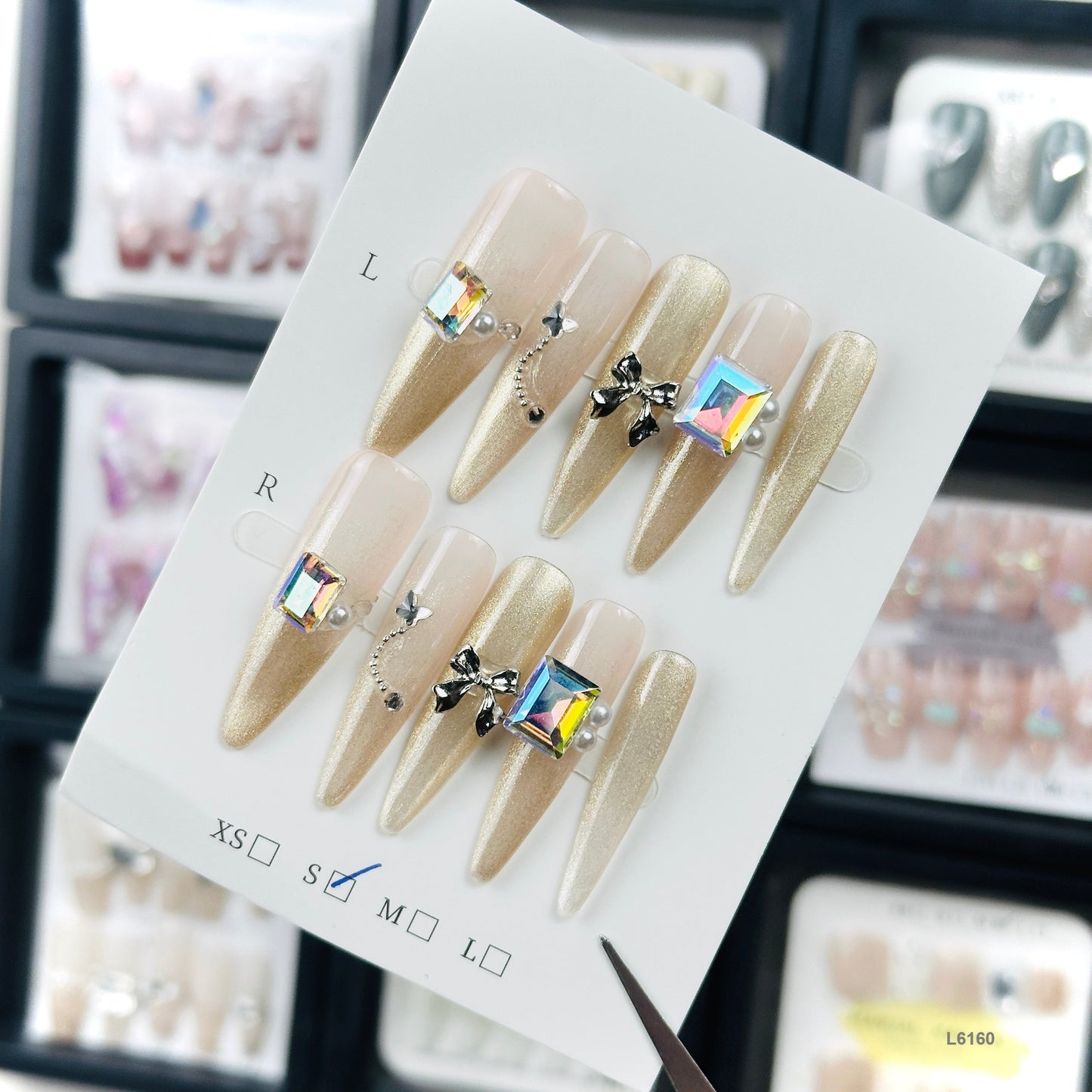 L6160 press on nails