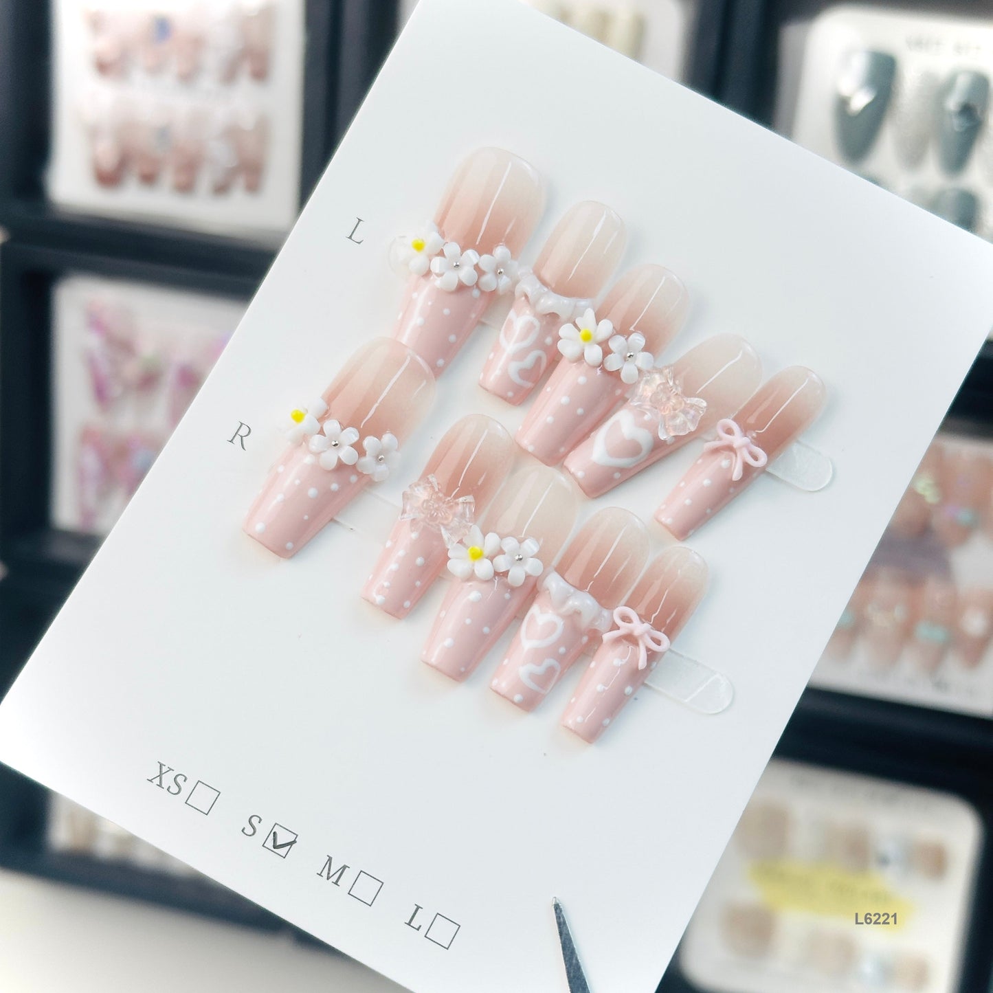 L6221 press on nails