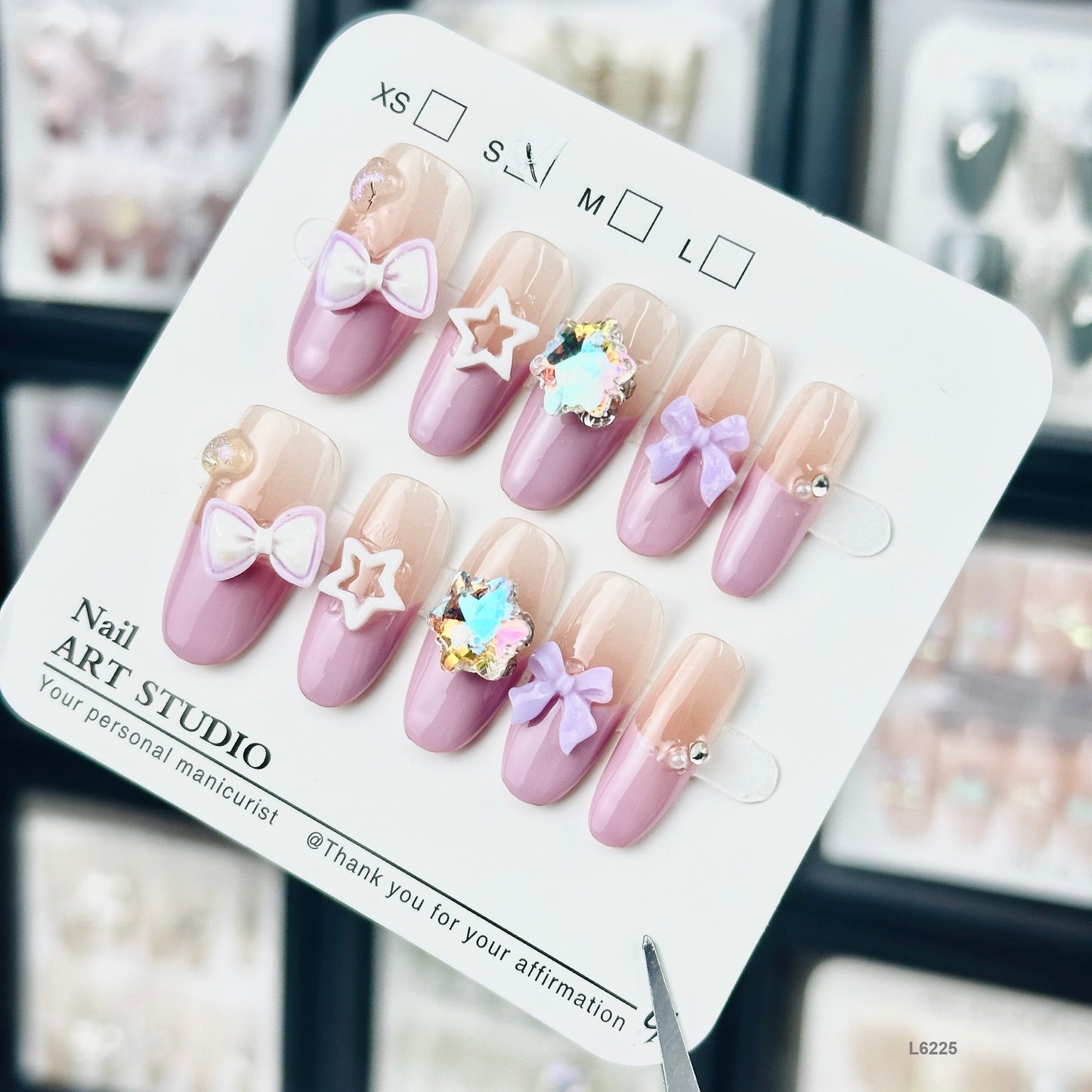 L6225 press on nails