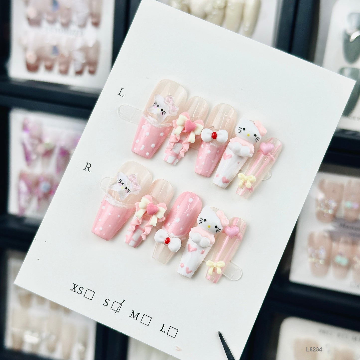 L6234 press on nails