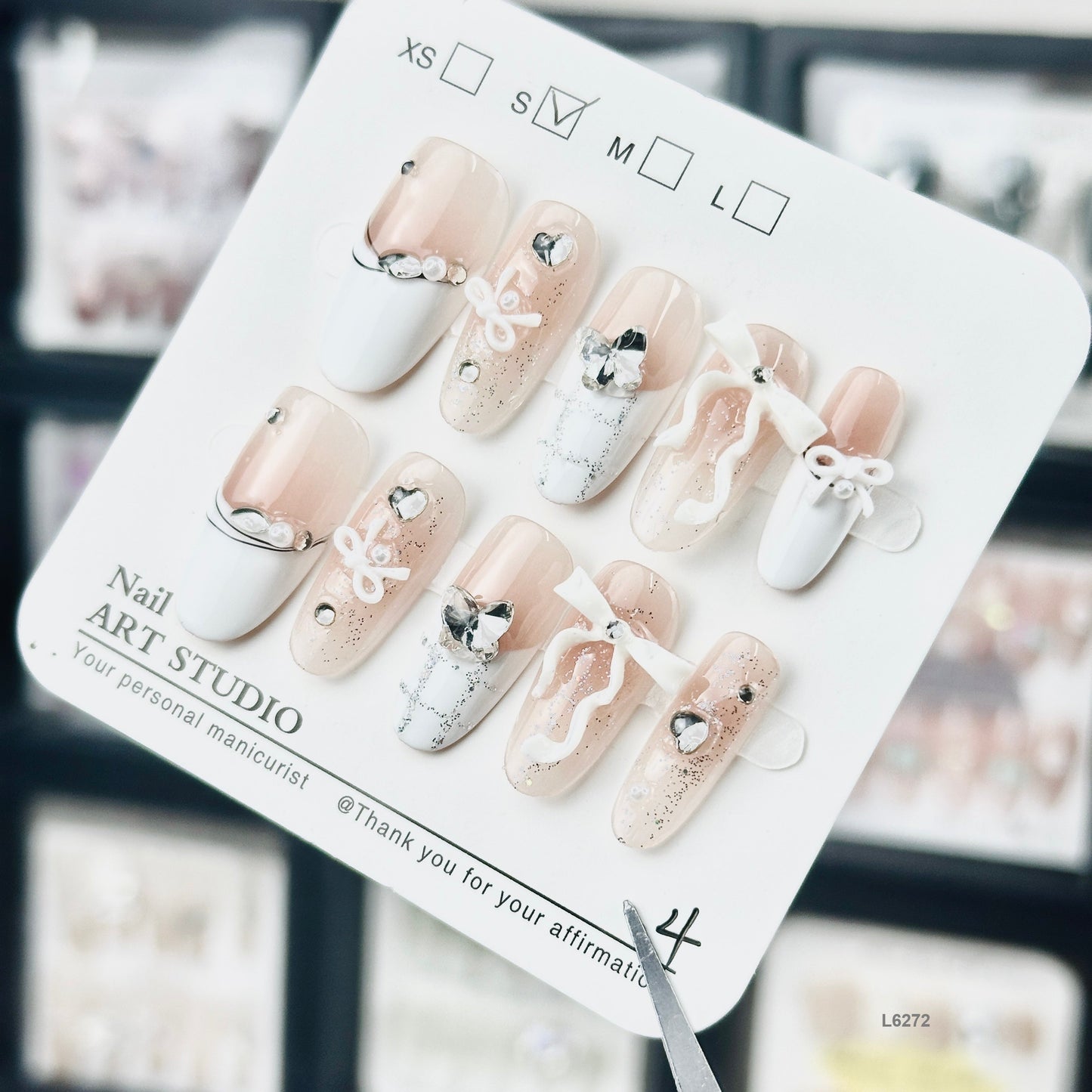 L6272 press on nails
