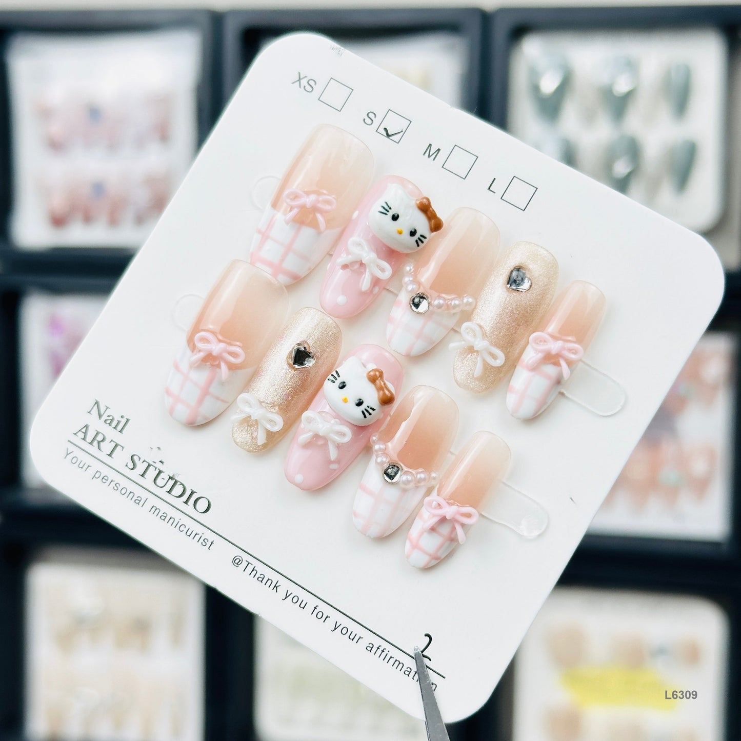 L6309 press on nails