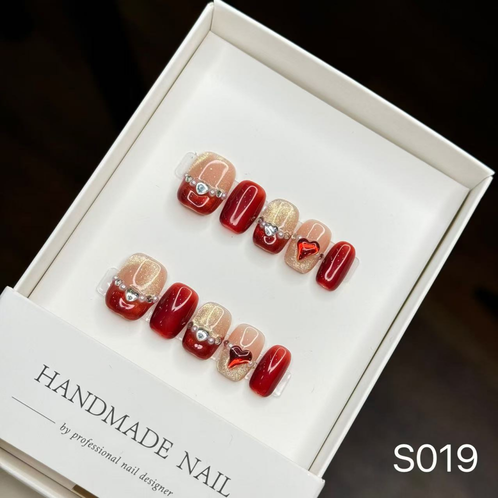 S001-S020--$2 The S series in the Ins style press on nails