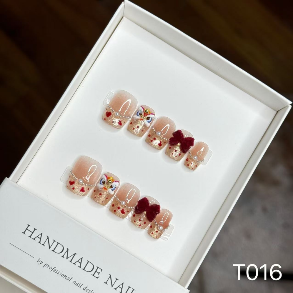 T004-T019--$2 Sweet and Spicy Series press on nails