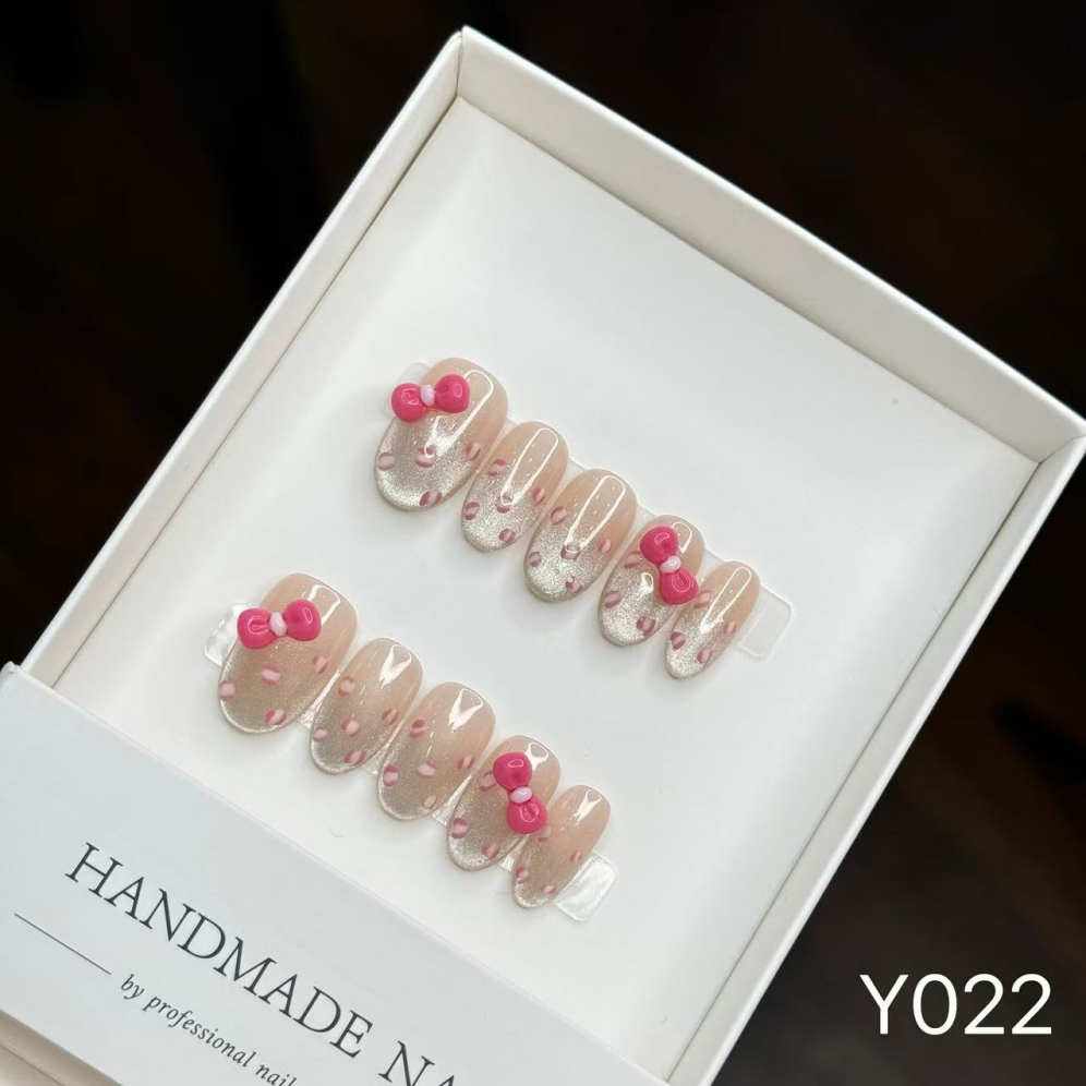 Y001-Y026--$2 Pure Desire Series press on nails