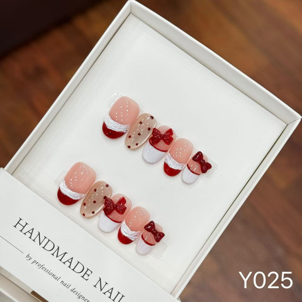 Y001-Y026--$2 Pure Desire Series press on nails