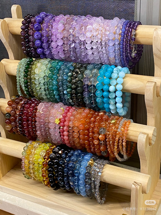 Crystal Bracelets Lucky Bags-open in live