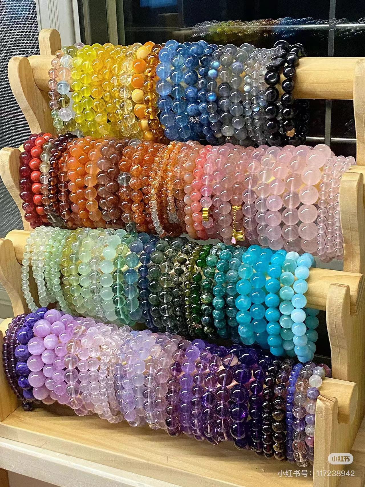 Crystal Bracelets Lucky Bags-open in live