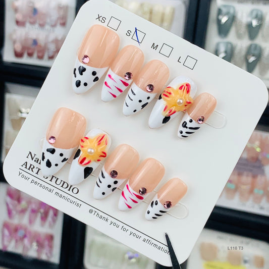 L110 T3 press on nails