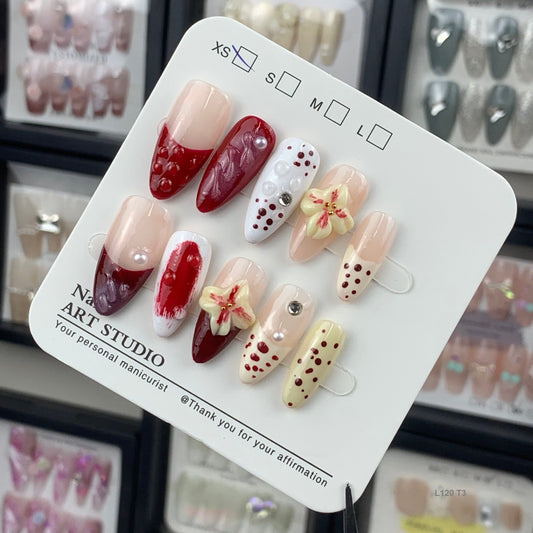 L120 T3 press on nails