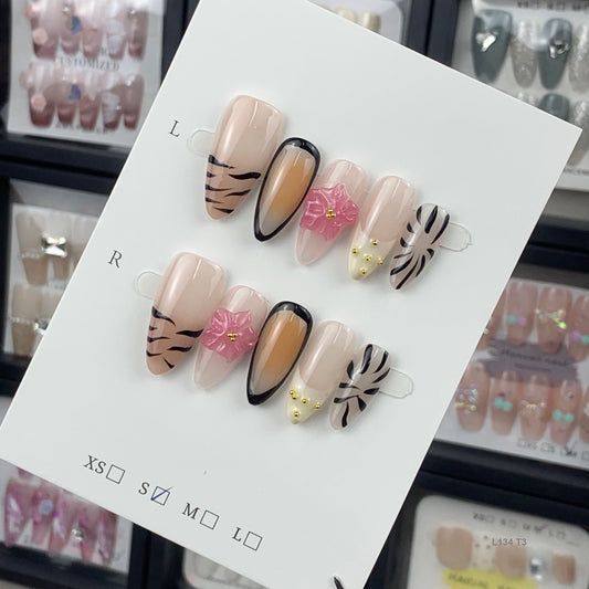 L134 T3 press on nails