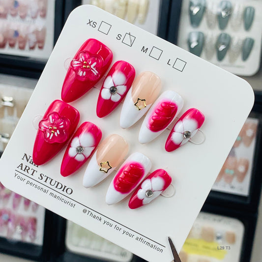 L29 T3 press on nails