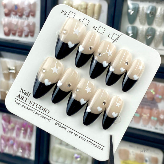 L4 T3 press on nails