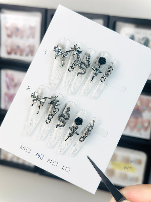 L6015  press on nails