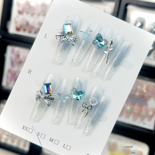 L6046  press on nails