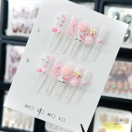 L6053  press on nails