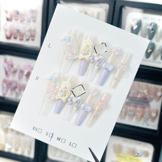 L6067  press on nails