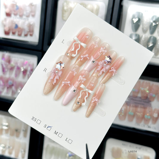 L6074  press on nails