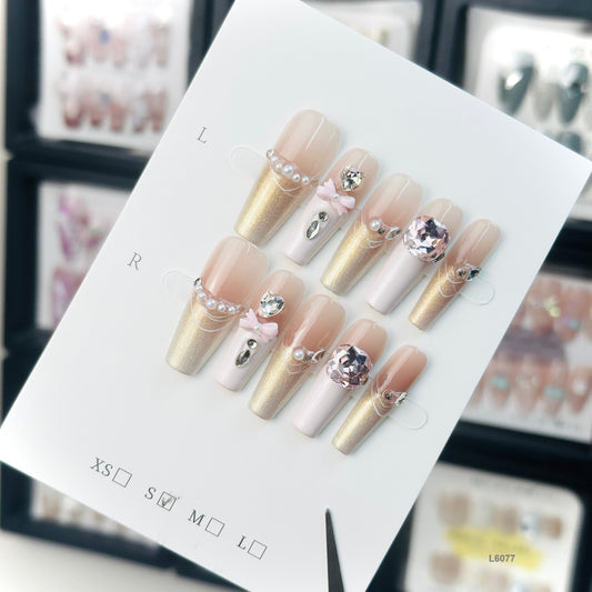 L6077  press on nails