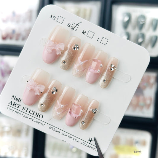 L6107  press on nails