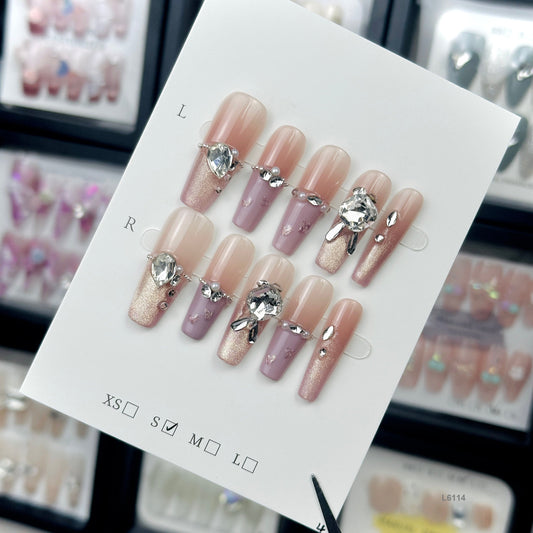 L6114  press on nails
