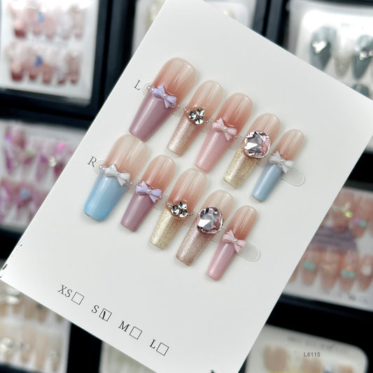 L6115  press on nails