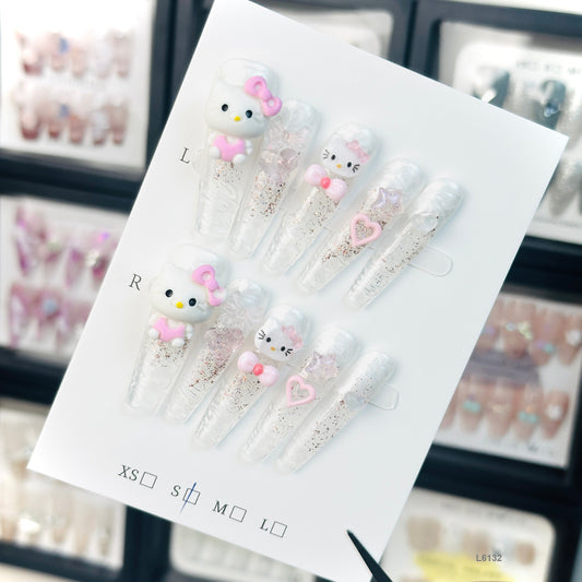 L6132  press on nails
