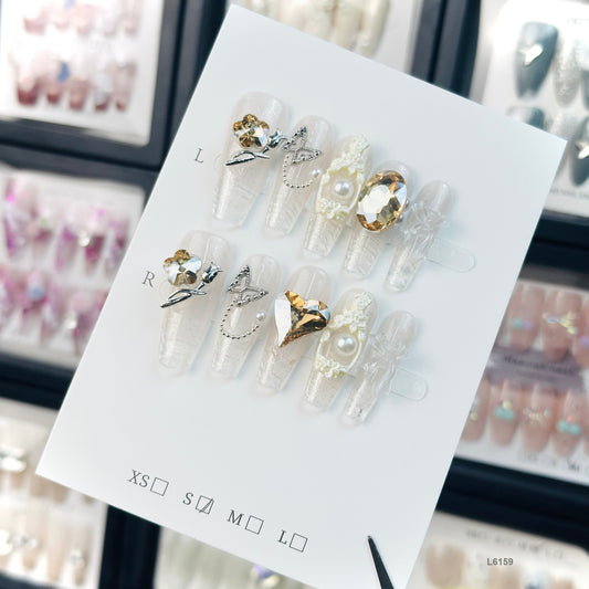 L6159   press on nails