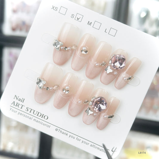L6174   press on nails