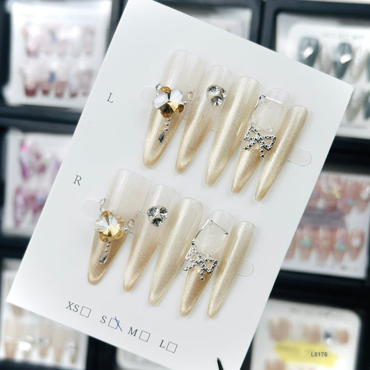 L6176   press on nails