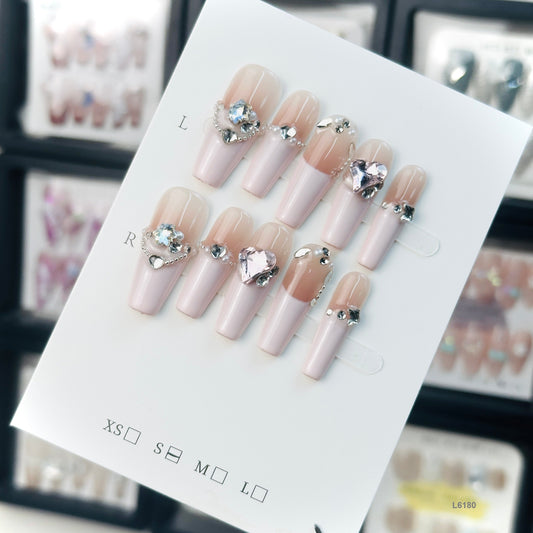 L6180   press on nails