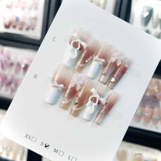 L6184   press on nails