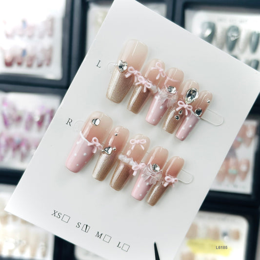 L6185   press on nails