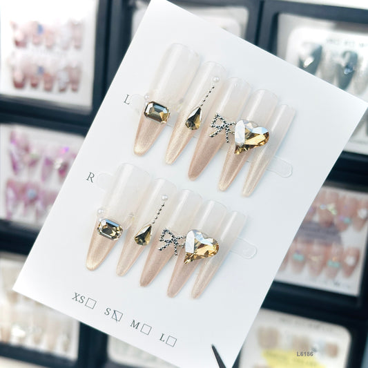 L6186   press on nails