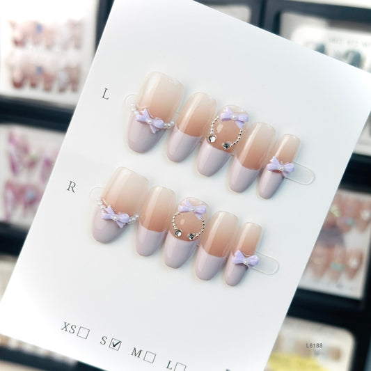 L6188   press on nails