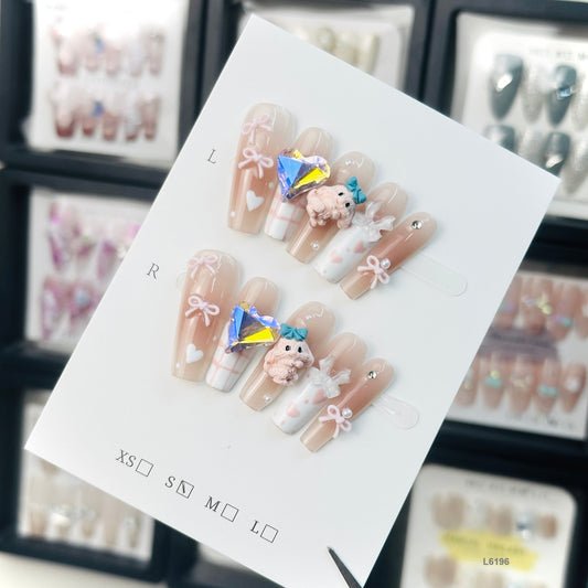 L6196  press on nails