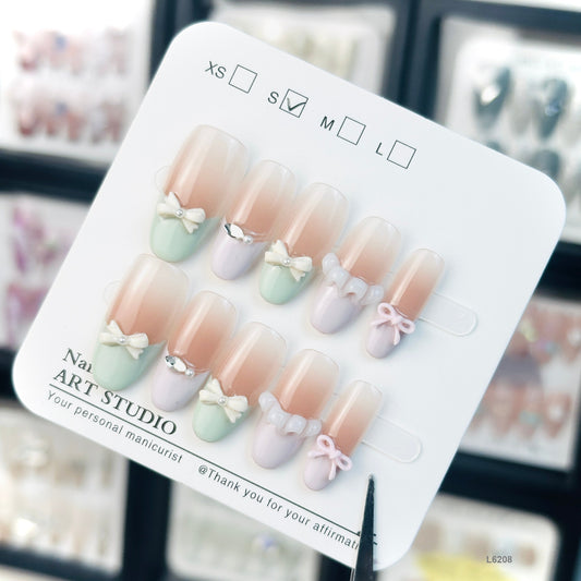 L6208  press on nails