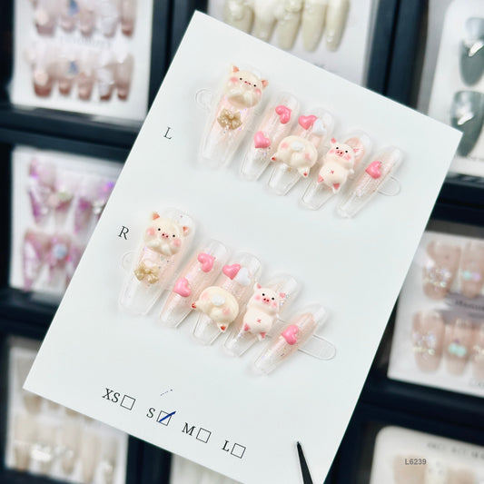L6239  press on nails
